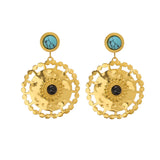 Golden Eclipse Earrings 01